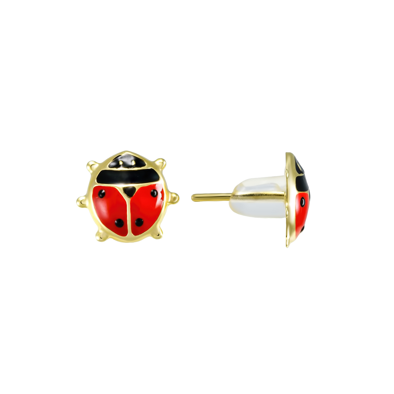 Серьги с эмалью BE-961-01