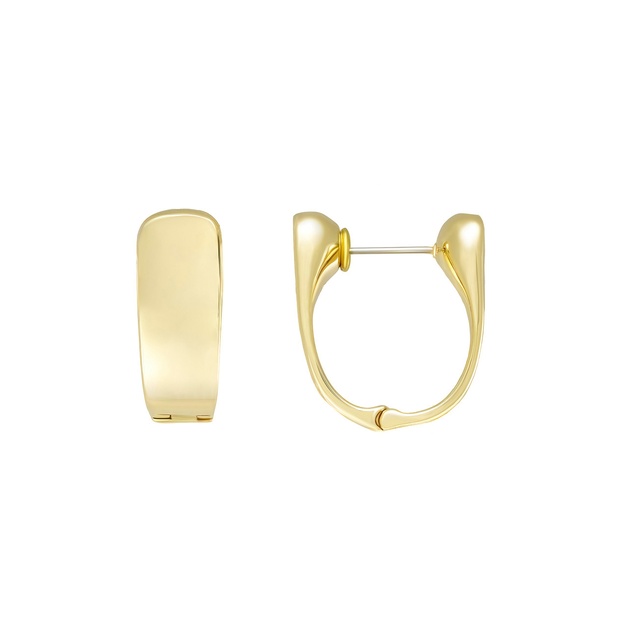 Серьги "Bold hoops"