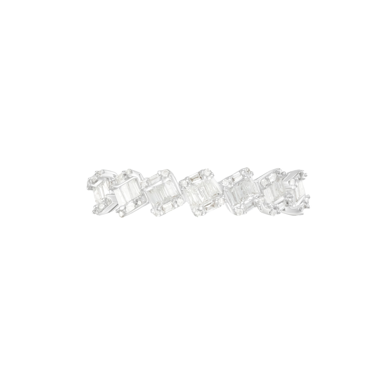 Кольцо из золота 750 с бриллиантами 0.36ct
