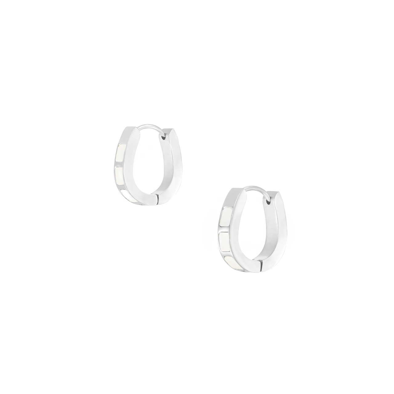 Серьги "Pearl" с перламутром