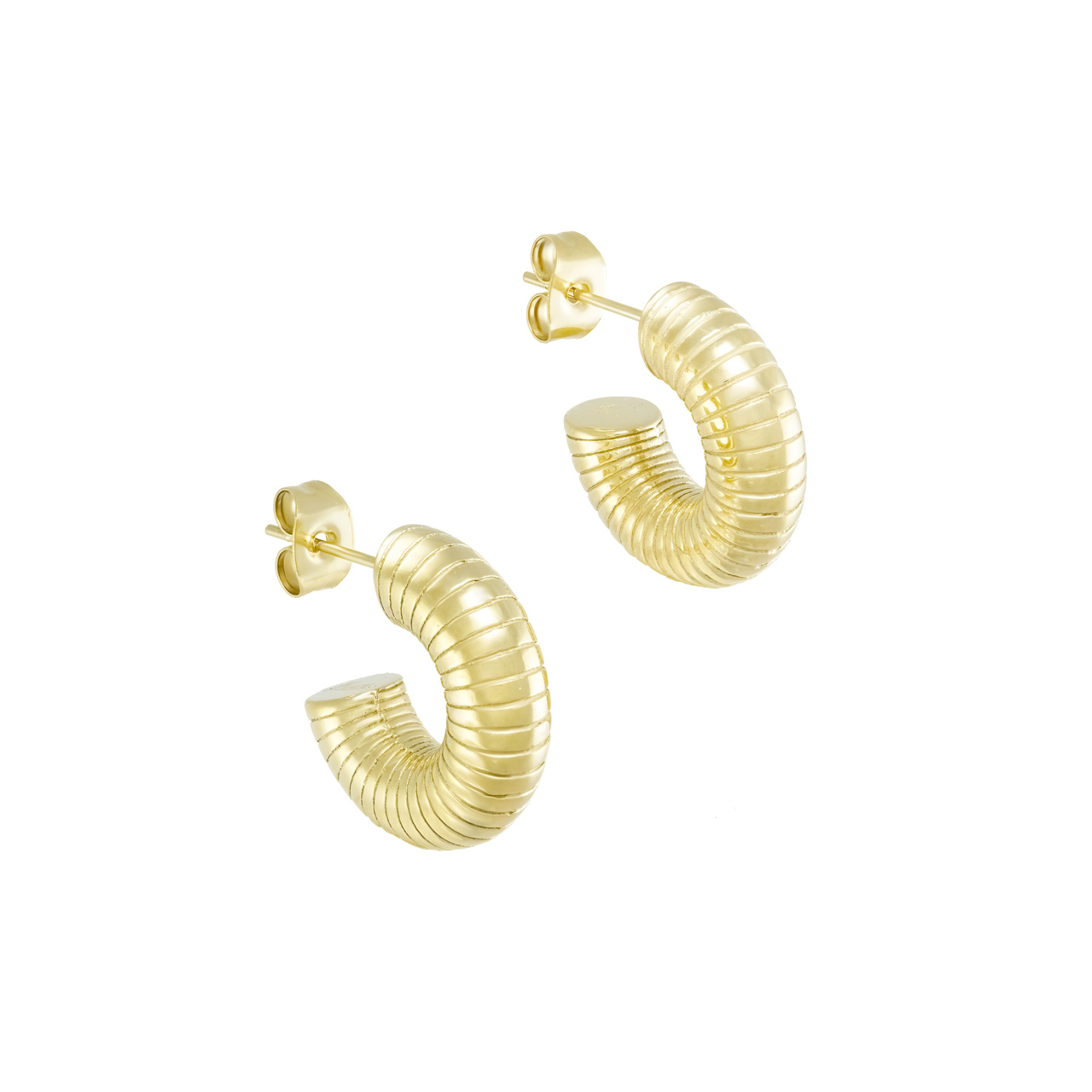 Серьги-конго "Bold hoops"